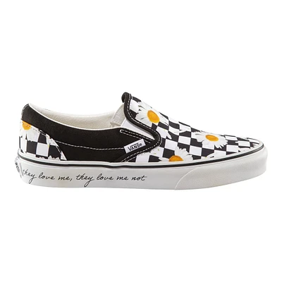 Vans Women's Classic Slip On Love Me Not Skate Shoes