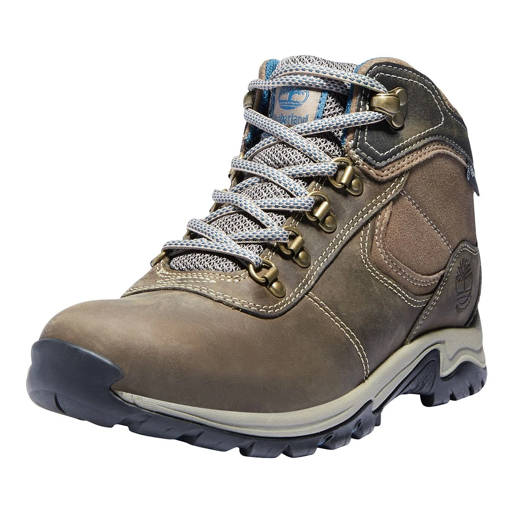 Timberland Women's Mt. Maddsen Mid Leather Waterproof Hiking Shoes