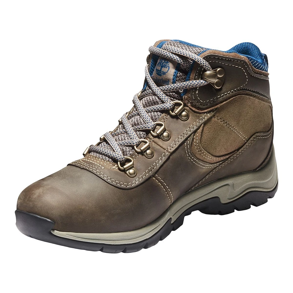 Timberland Women's Mt. Maddsen Mid Leather Waterproof Hiking Shoes