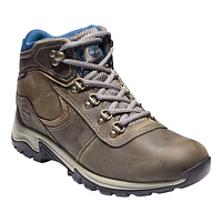 Timberland Women's Mt. Maddsen Mid Leather Waterproof Hiking Shoes