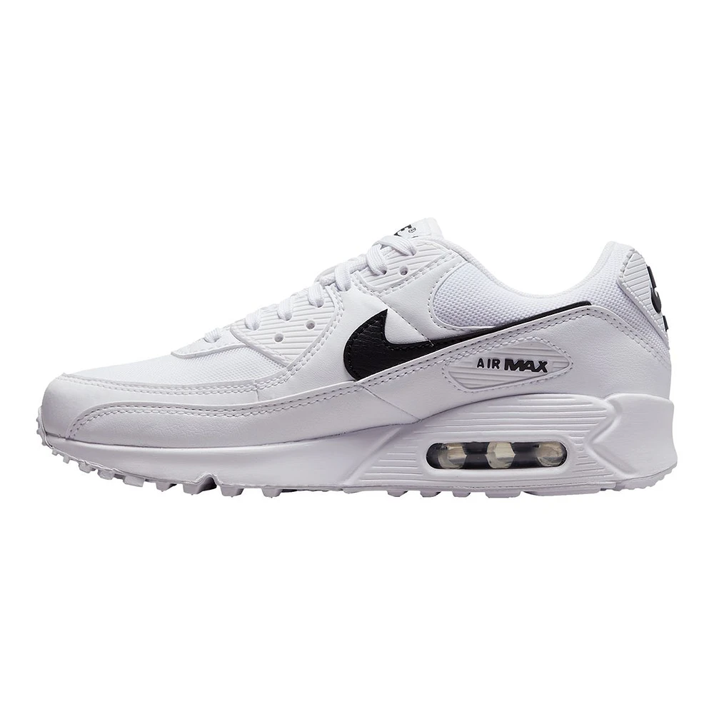 Nike Women's Air Max 90 Shoes, Sneakers, Low Top, Cushioned