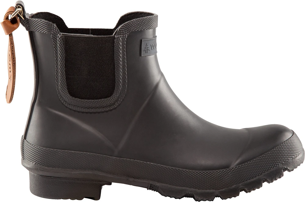 Woods Women's Palliser Chelsea Rubber Rain Boots, Short, Waterproof