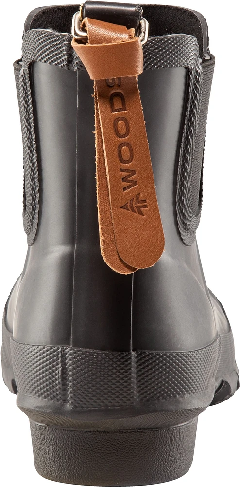 Woods Women's Palliser Chelsea Rubber Rain Boots, Short, Waterproof