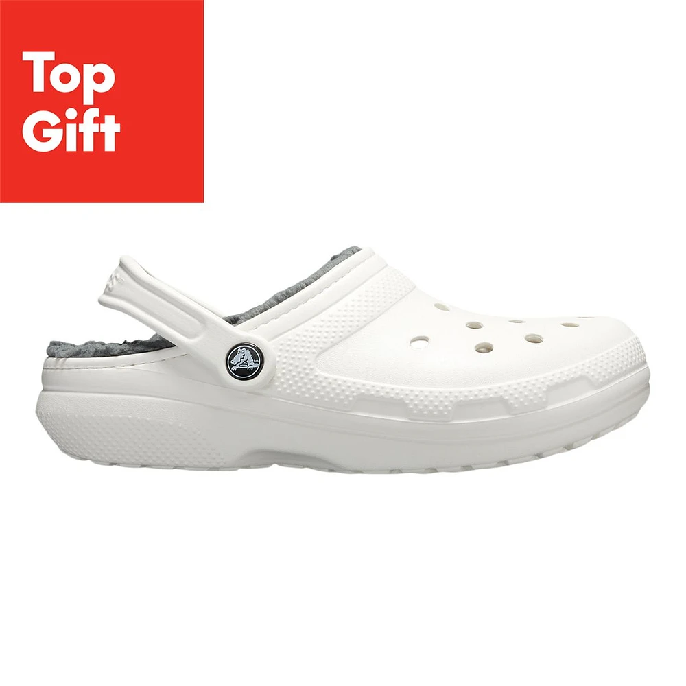 Crocs Unisex Classic Fuzz-Lined Clog Sandals