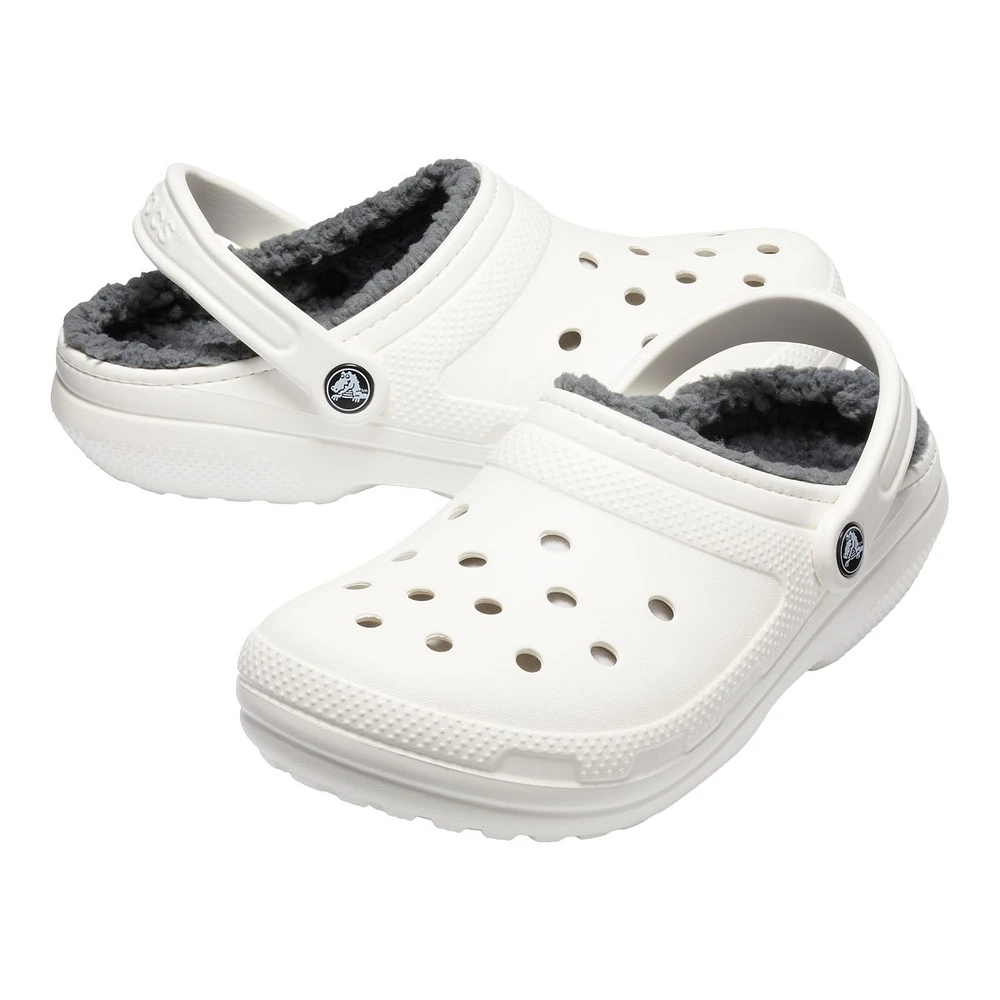 Crocs Unisex Classic Fuzz-Lined Clog Sandals