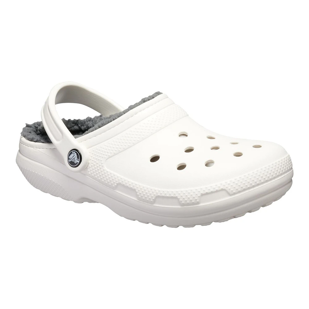 Crocs Unisex Classic Fuzz-Lined Clog Sandals