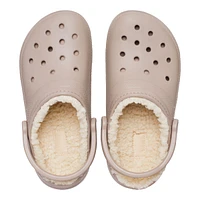 Crocs Unisex Classic Fuzz-Lined Clog Sandals