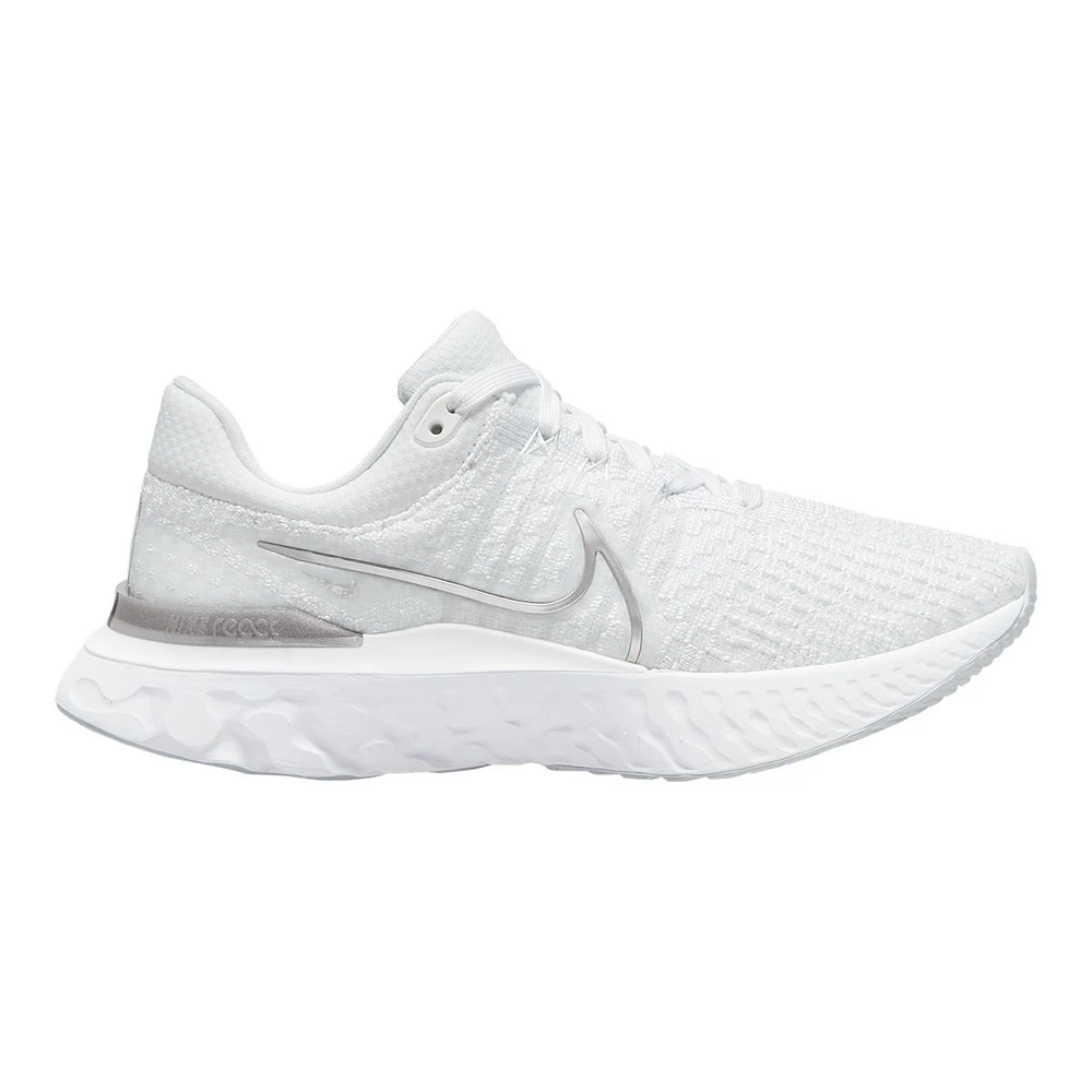 Nike Women's React Infinity 3 Breathable Knit Running Shoes