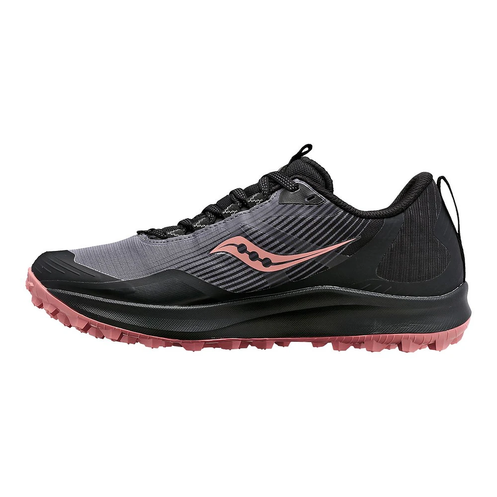 Saucony Women's Peregrine 12 Gore-Tex Cushioned Waterproof Trail Running Shoes