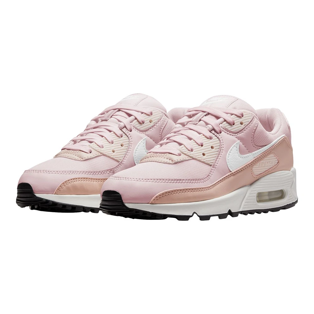 Nike Women's Air Max 90 Shoes, Sneakers, Low Top, Cushioned