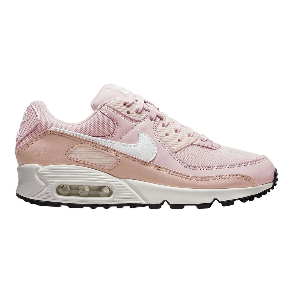 Nike Women's Air Max 90 Shoes, Sneakers, Low Top, Cushioned