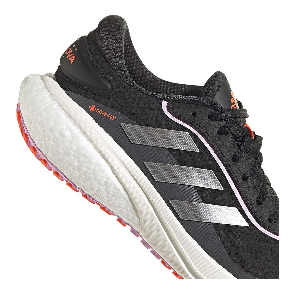 adidas Women's Supernova Gore-Tex Waterproof Breathable Running Shoes