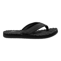 Ripzone Women's Cushy Textile Lined Cushioned Flip Flop Sandals