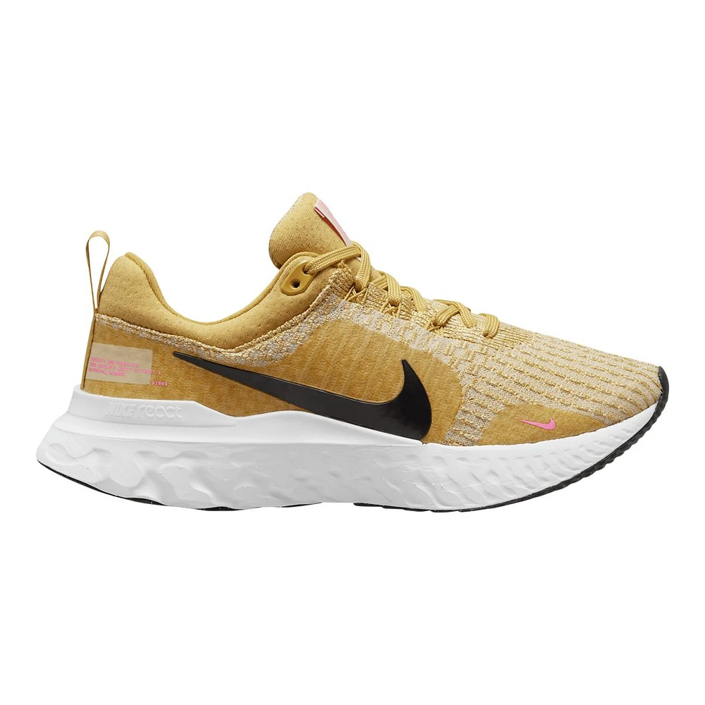 Nike Women's React Infinity 3 Breathable Knit Running Shoes