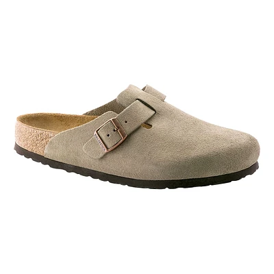 Birkenstock Unisex Boston Suede Clogs