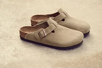 Birkenstock Unisex Boston Suede Clogs