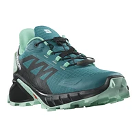 Salomon Women's Supercross 4 Quick-Lacing Comfortable Cushioned Trail Running Shoes