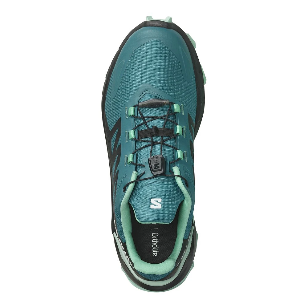 Salomon Women's Supercross 4 Quick-Lacing Comfortable Cushioned Trail Running Shoes