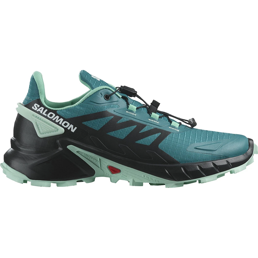 Salomon Women's Supercross 4 Quick-Lacing Comfortable Cushioned Trail Running Shoes