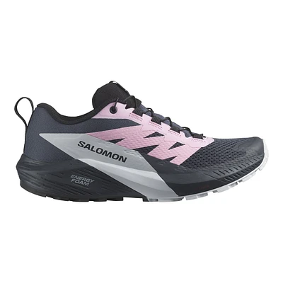 Salomon Women's Sense Ride 5 Cushioned Lightweight Trail Running Shoes