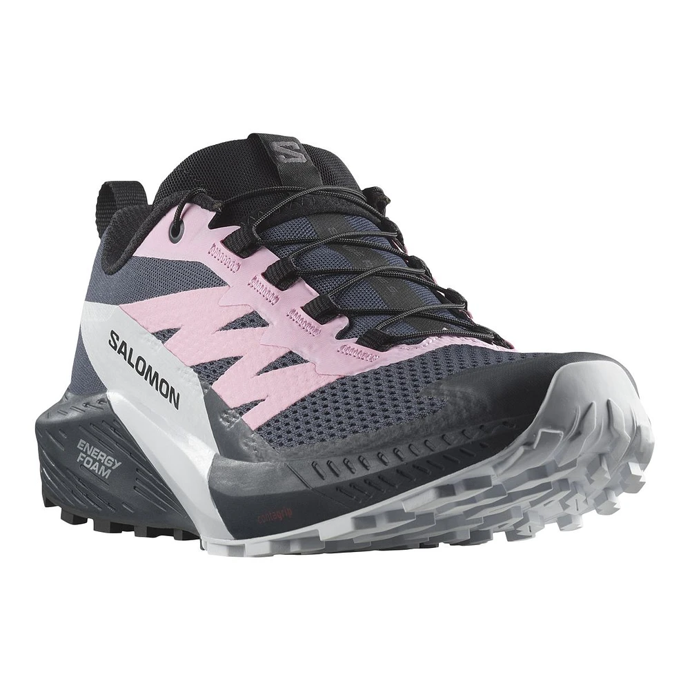 Salomon Women's Sense Ride 5 Cushioned Lightweight Trail Running Shoes