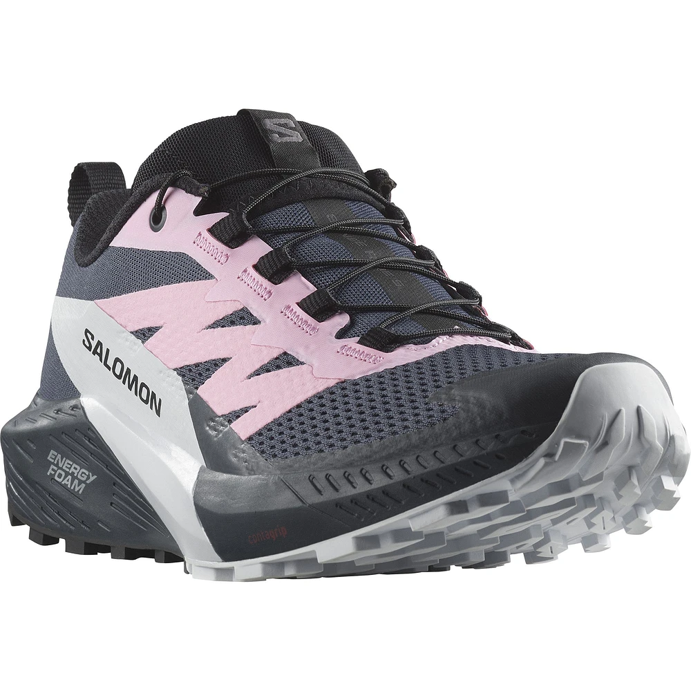 Salomon Women's Sense Ride 5 Cushioned Lightweight Trail Running Shoes