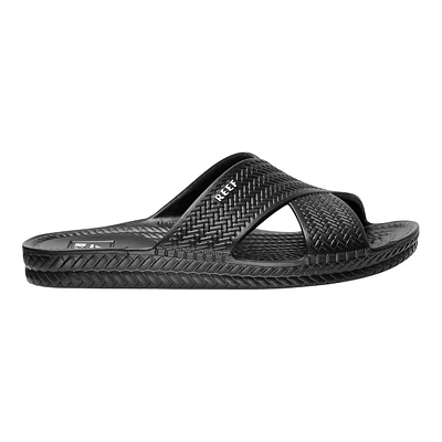 Reef Women's Water X Lightweight Leather Slide Sandals