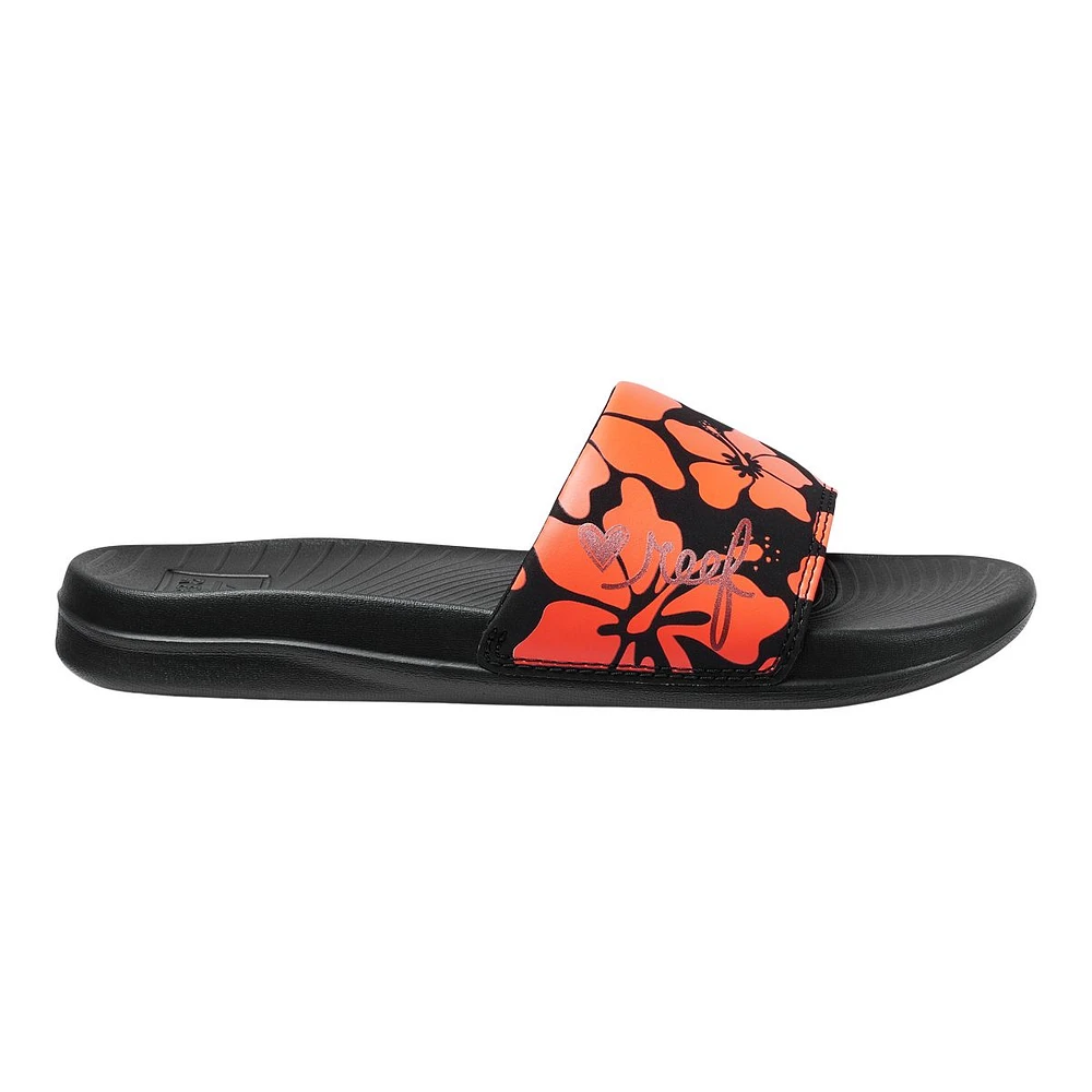 Reef Women's One Print Waterproof Beach Slide Sandals