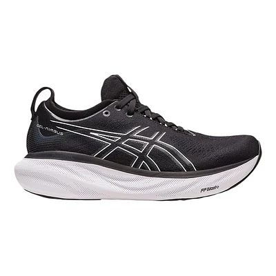 ASICS Women's Gel-Nimbus 25 Wide Knit Running Shoes