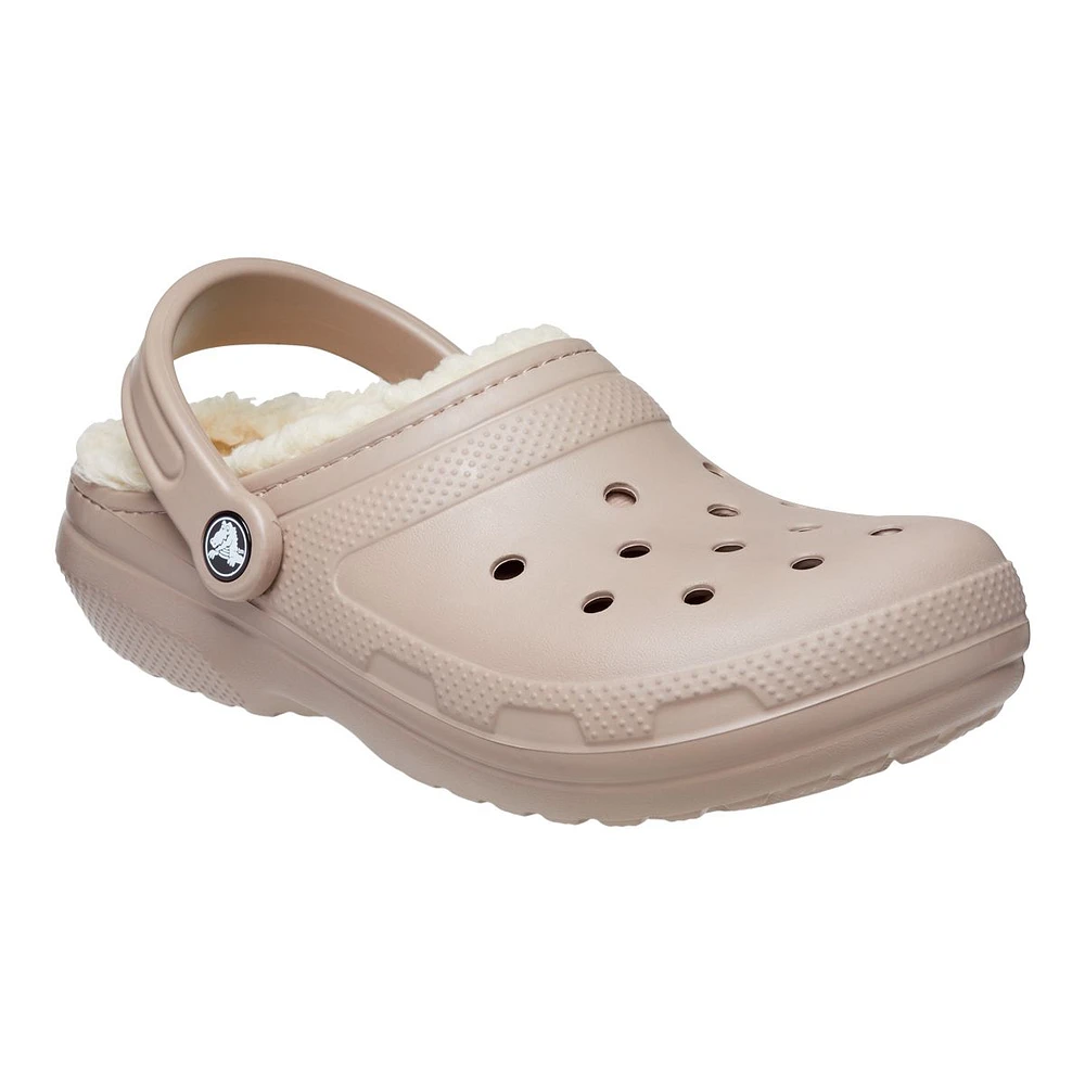 Crocs Unisex Classic Fuzz-Lined Clog Sandals