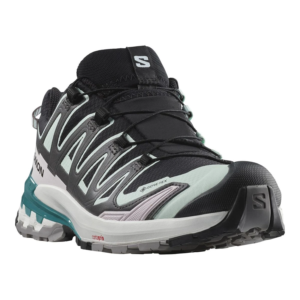 Salomon Women's XA Pro 3D V9 Gore-Tex Durable Waterproof Trail Running Shoes