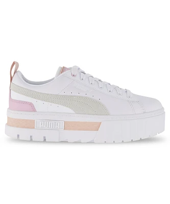 PUMA Women's Mayze Leather Casual Shoes, Sneakers