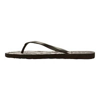 Roxy Women's Viva Stamp Beach Flip Flop Sandals