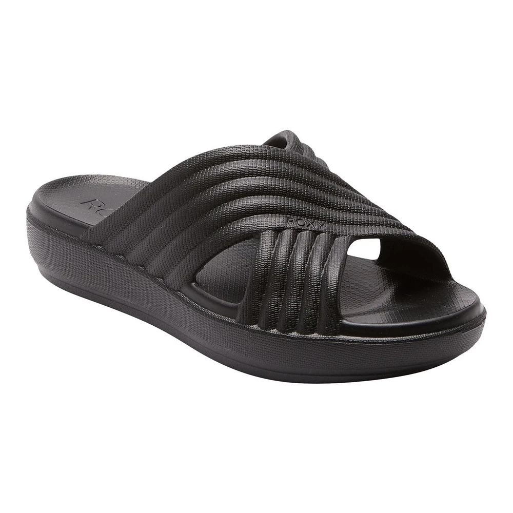 Roxy Women's Rivie Lightweight Comfortable Slide Sandals