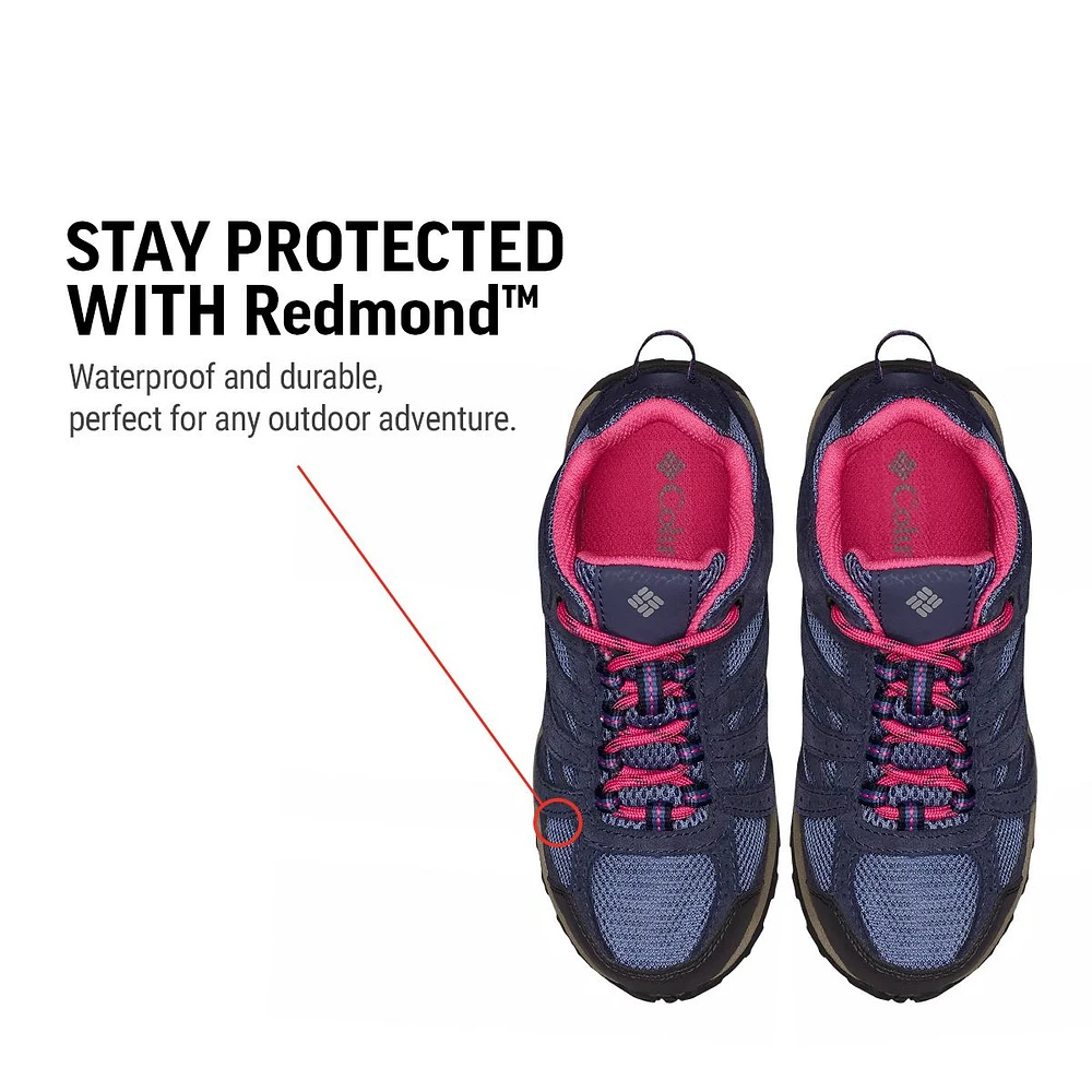 Columbia Kids' Redmond Waterproof Hiking Shoes