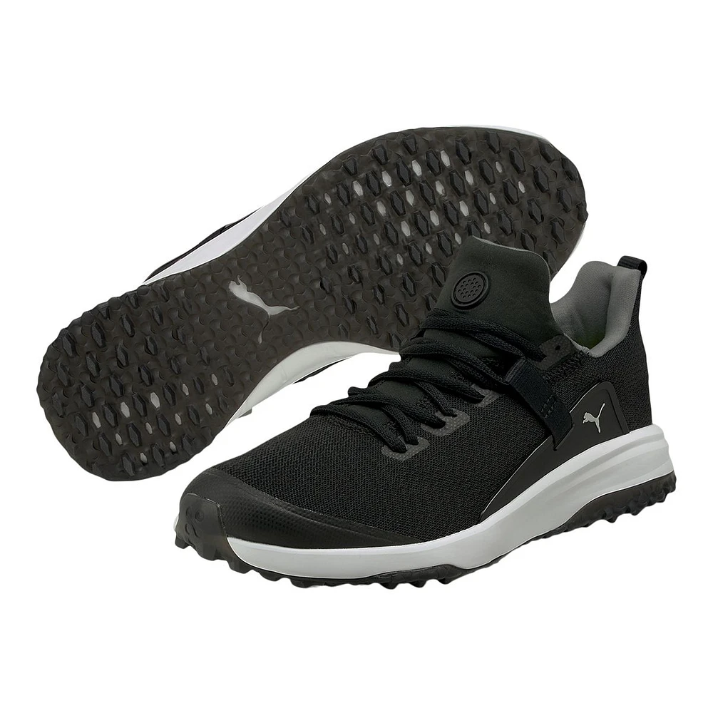 PUMA Kids' Grip Fusion EVO Spikeless Waterproof Golf Shoes