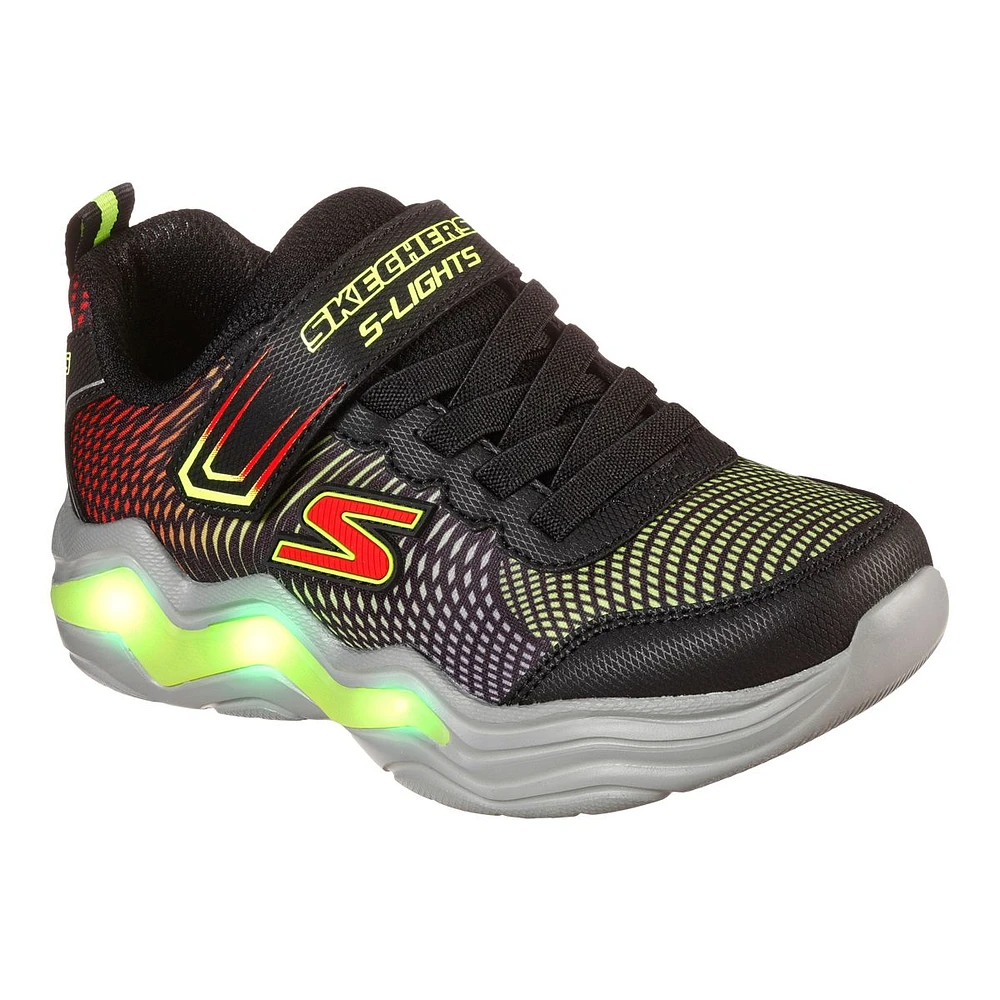 Skechers Kids' Pre-School Erupters IV Shoes, Boys, Athletic, Sneakers, Velcro, Light Up