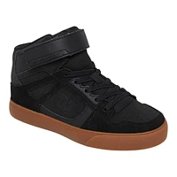 DC Kids' Grade School Pure EV Skate Shoes, Sneakers, Boys', High Top