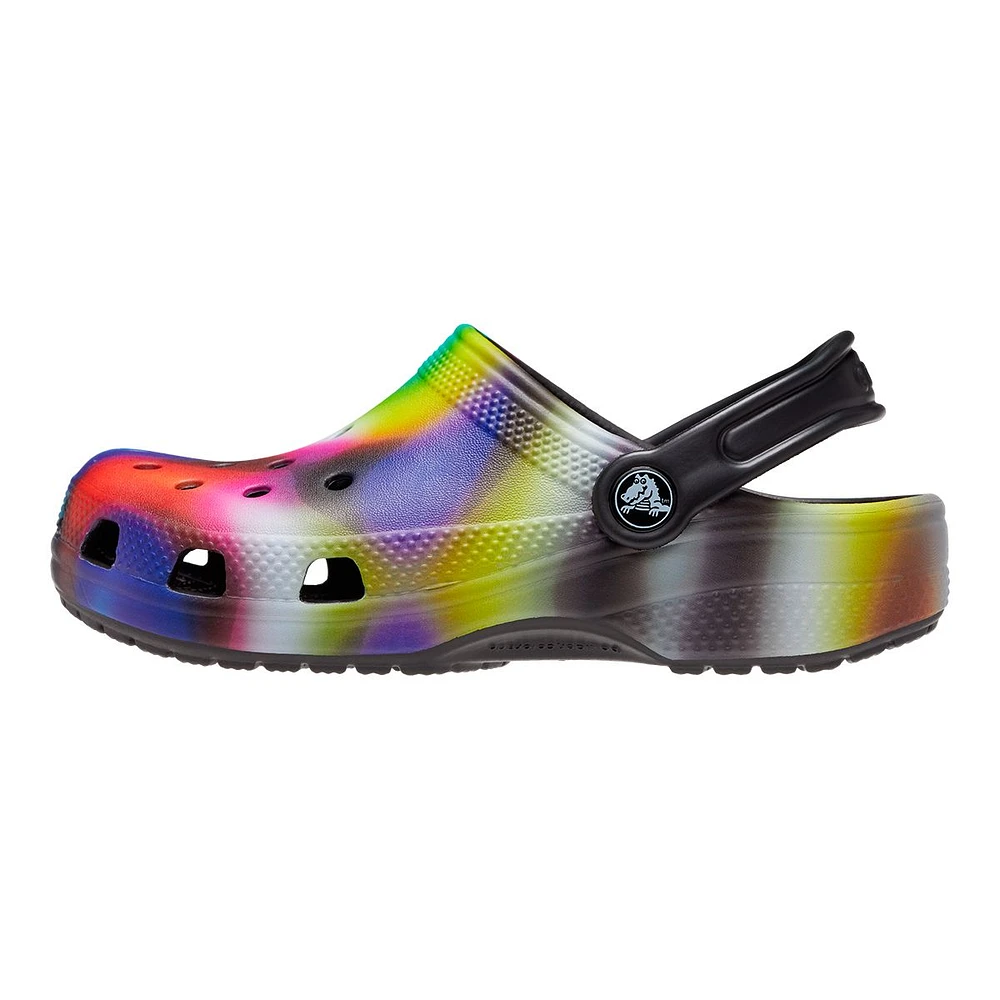 Crocs Kids' Pre-School/Grade School Classic Solarized Clog Slide Sandals, Boys'/Girls'