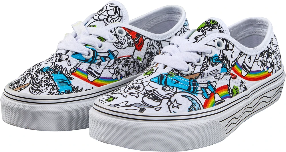 Vans x Crayola Kids' Pre-School Authentic Skate Shoes