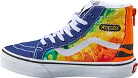 Vans x Crayola Kids' Pre-School  SK8 Skate Shoes, Sneakers, Boys', Low Top, Zipper