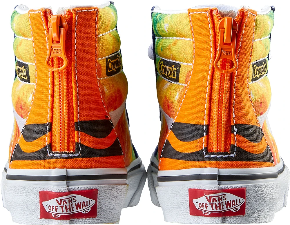 Vans x Crayola Kids' Pre-School  SK8 Skate Shoes, Sneakers, Boys', Low Top, Zipper