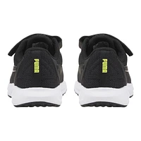 PUMA Kids' Pre-School Twitch Runner Shoes, Boys, Running, Sneakers, Velcro, Mesh