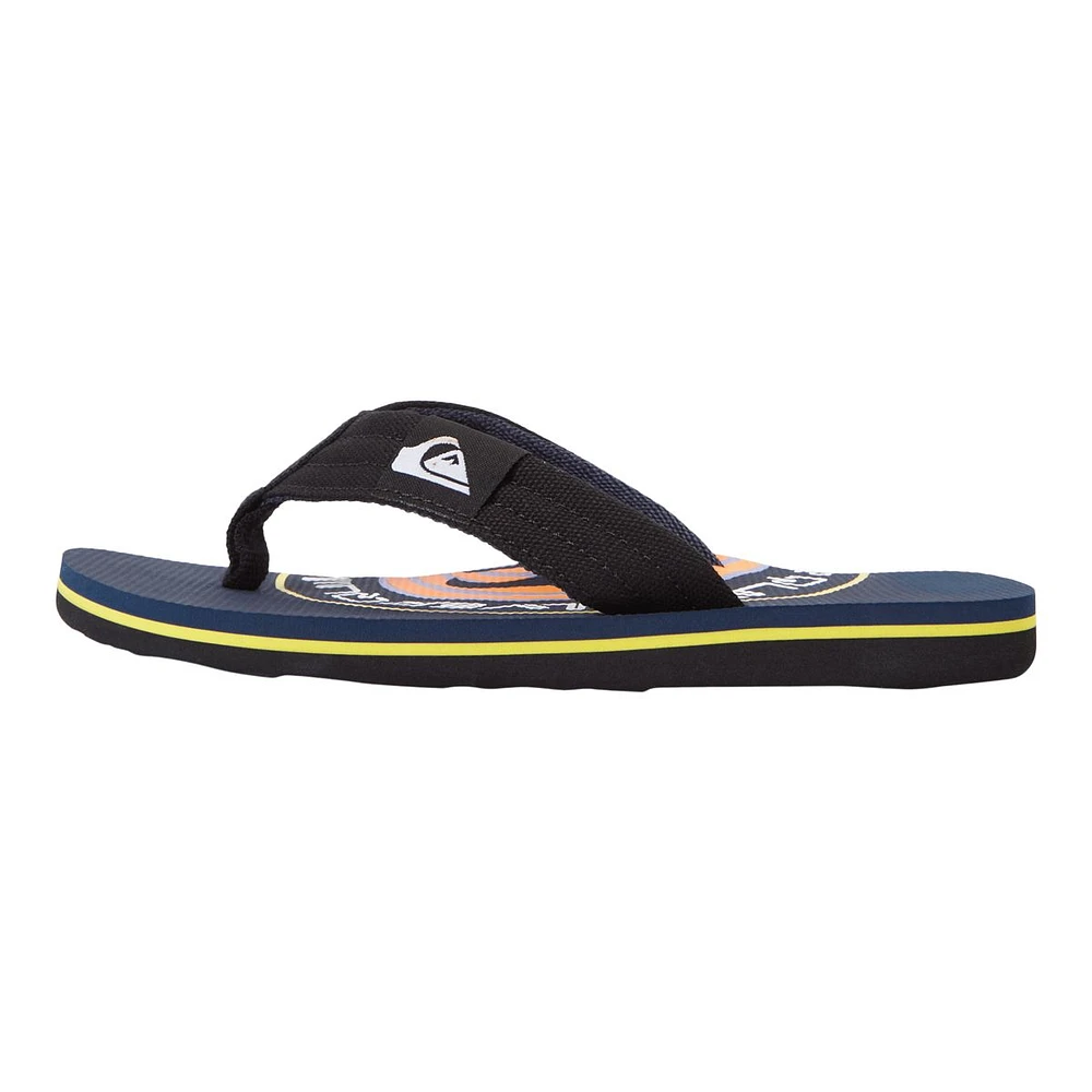 Quiksilver Kids' Grade School Molokai Layback Sandals