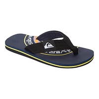 Quiksilver Kids' Grade School Molokai Layback Sandals