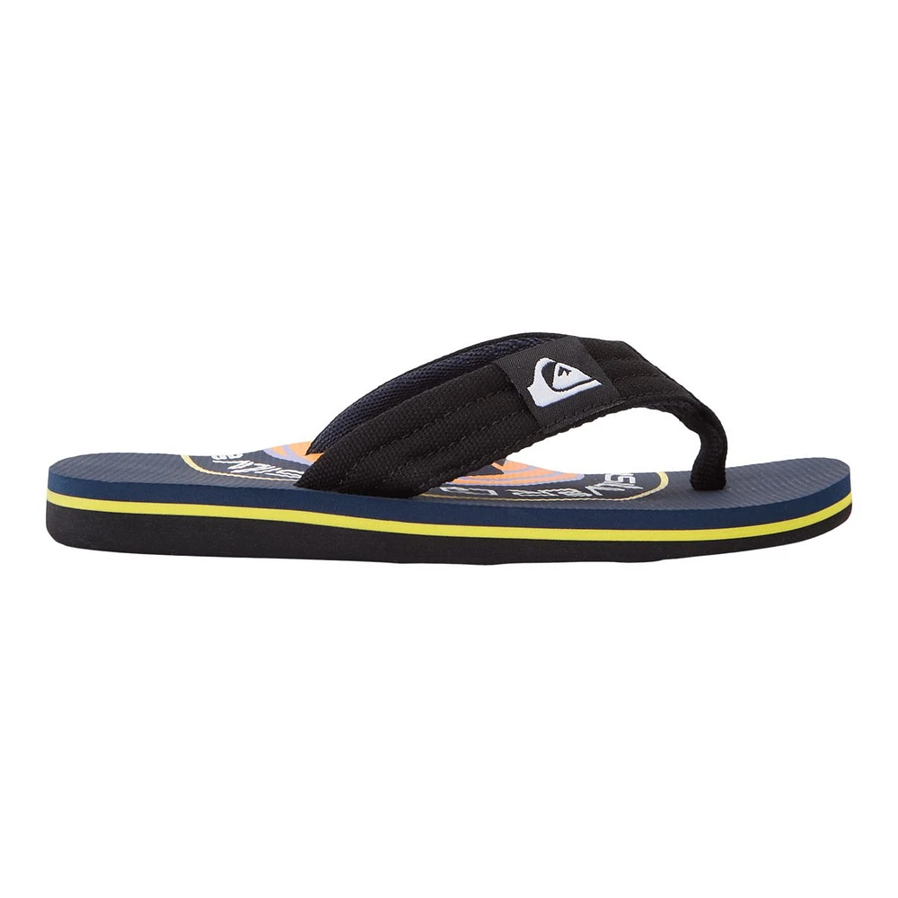 Quiksilver Kids' Grade School Molokai Layback Sandals