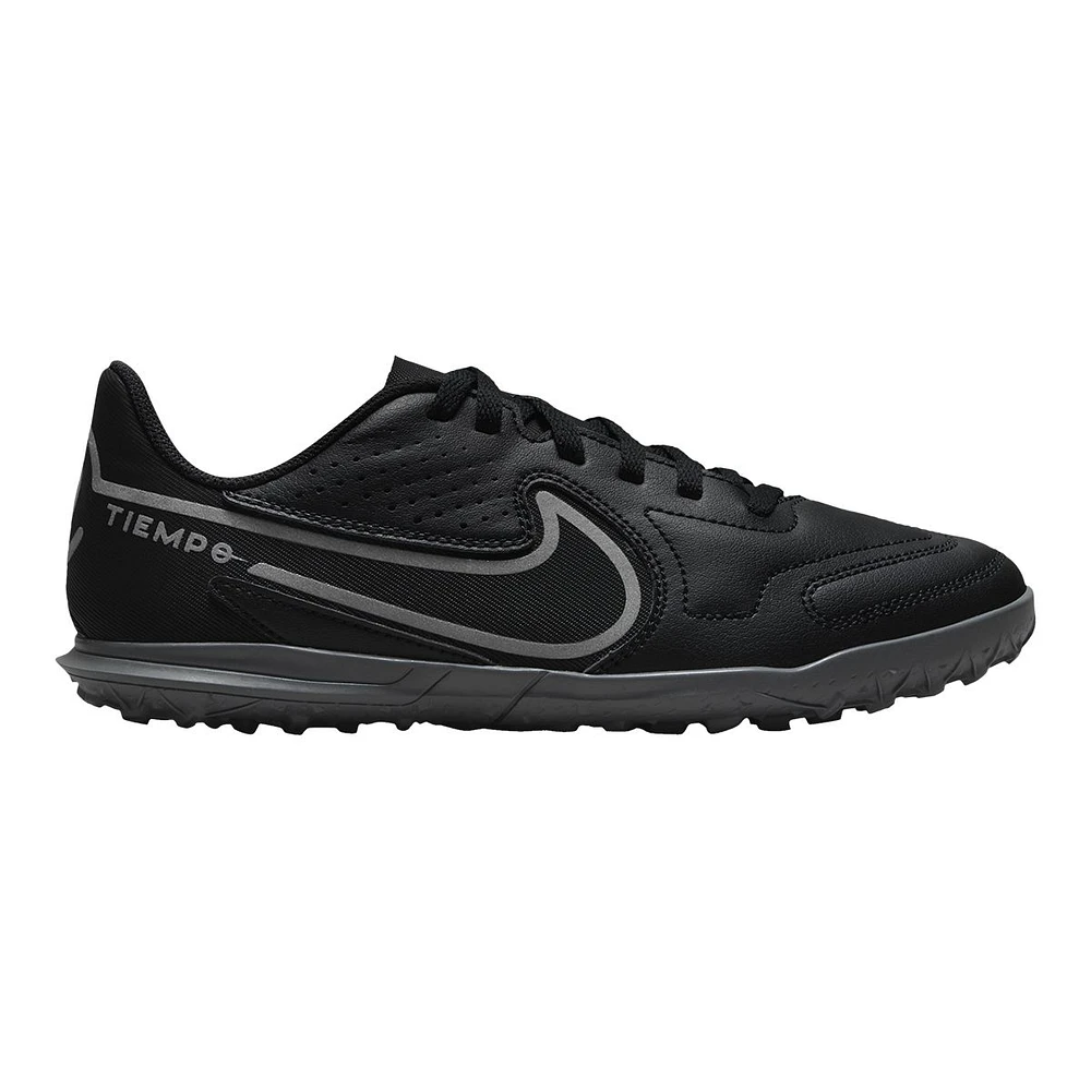 Nike Kids' Tiempo Legend 9 Club Turf Indoor Soccer Shoes, Boys'/Girls'