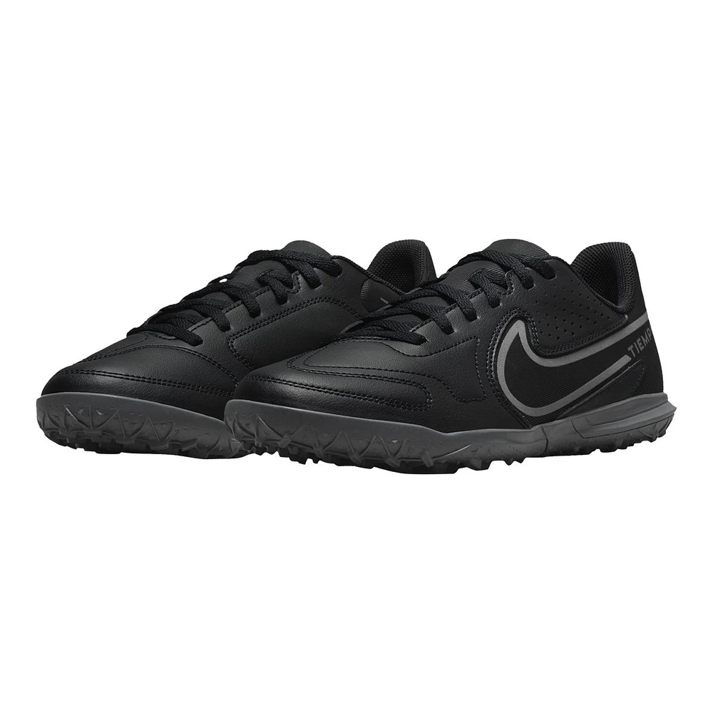 Nike Kids' Tiempo Legend 9 Club Turf Indoor Soccer Shoes, Boys'/Girls'