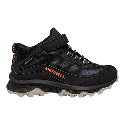 Merrell Kids' Pre-School/Grade School Moab Speed AC Hiking Shoes, Boys', Mid Top, Waterproof