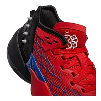 adidas Kids' Grade School D.O.N Issue 4 Spiderman 2099 Basketball Shoes